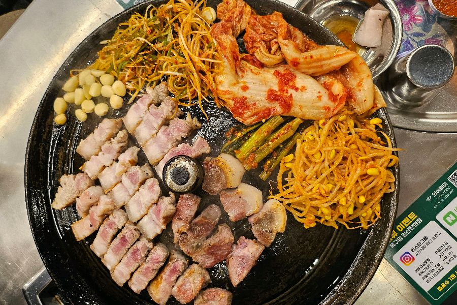 푸짐한 한 상 차림