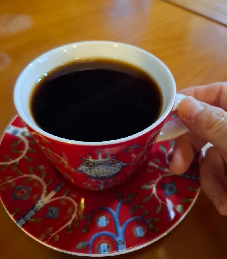 향긋한 커피 한 잔