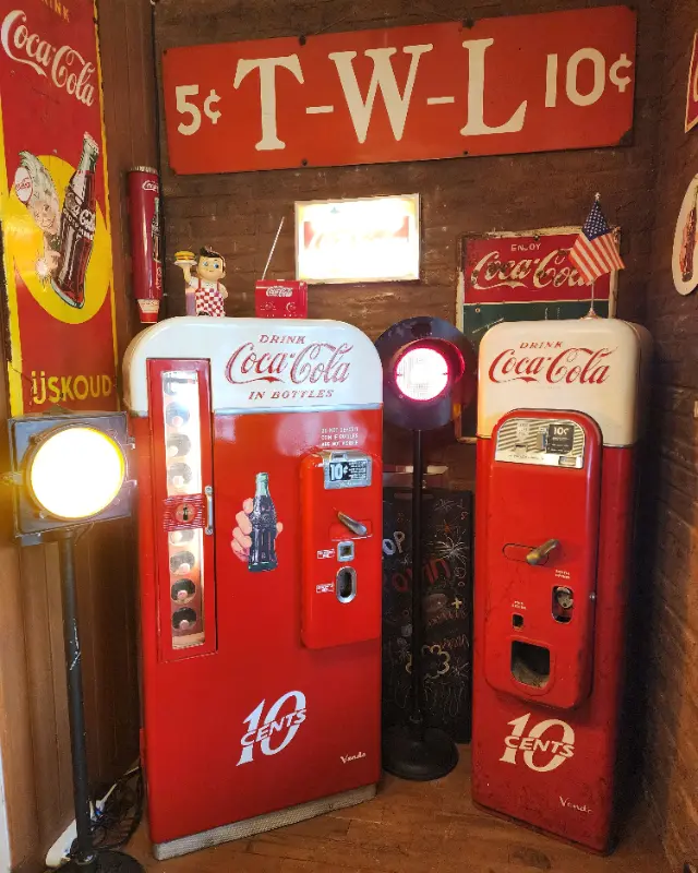 코카콜라 자판기