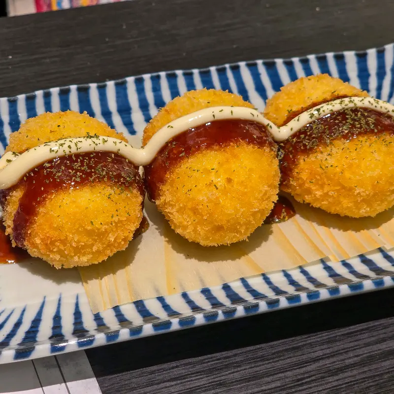 겉바속촉 감자 고로케