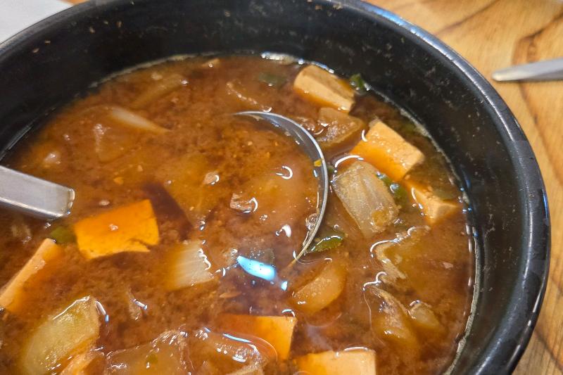 구수한 된장찌개