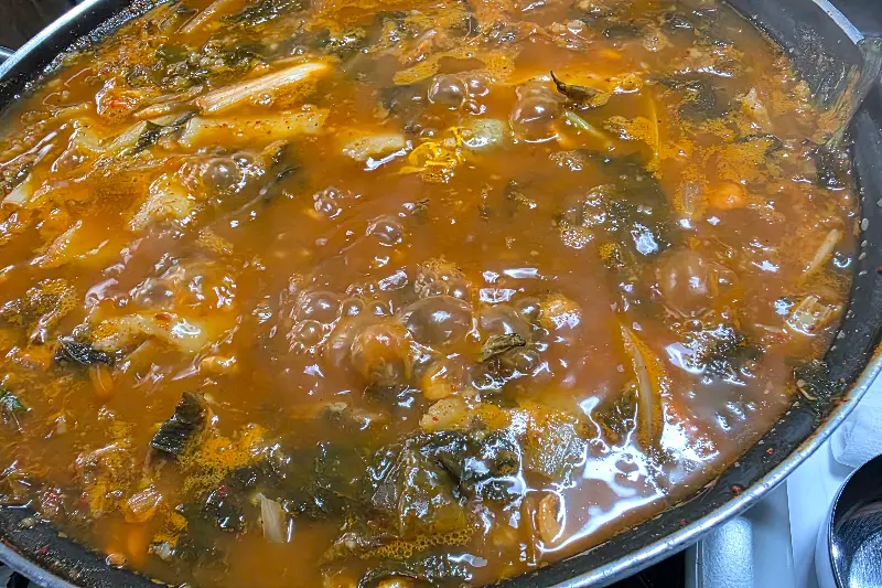 매운탕 클로즈업