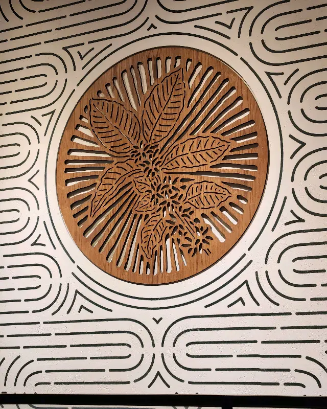 스타벅스 내부 장식