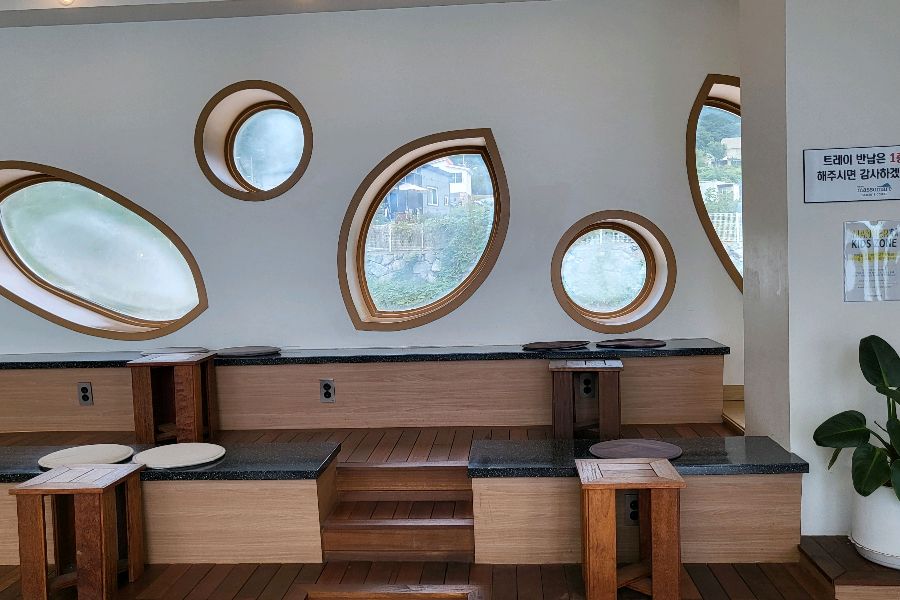 마소마레 내부 좌석