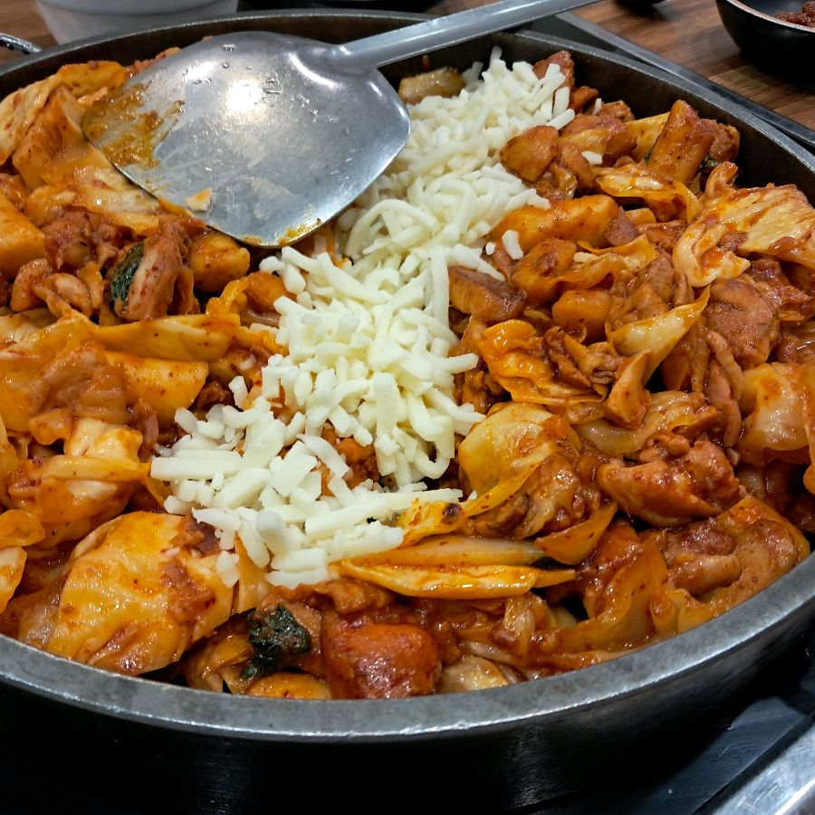 치즈 닭갈비