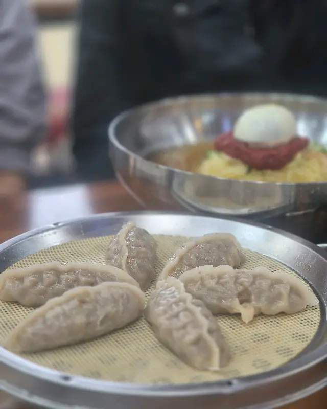 갈비만두 근접샷