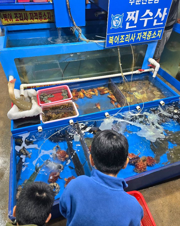 아이들도 좋아하는 찐수산대게횟집