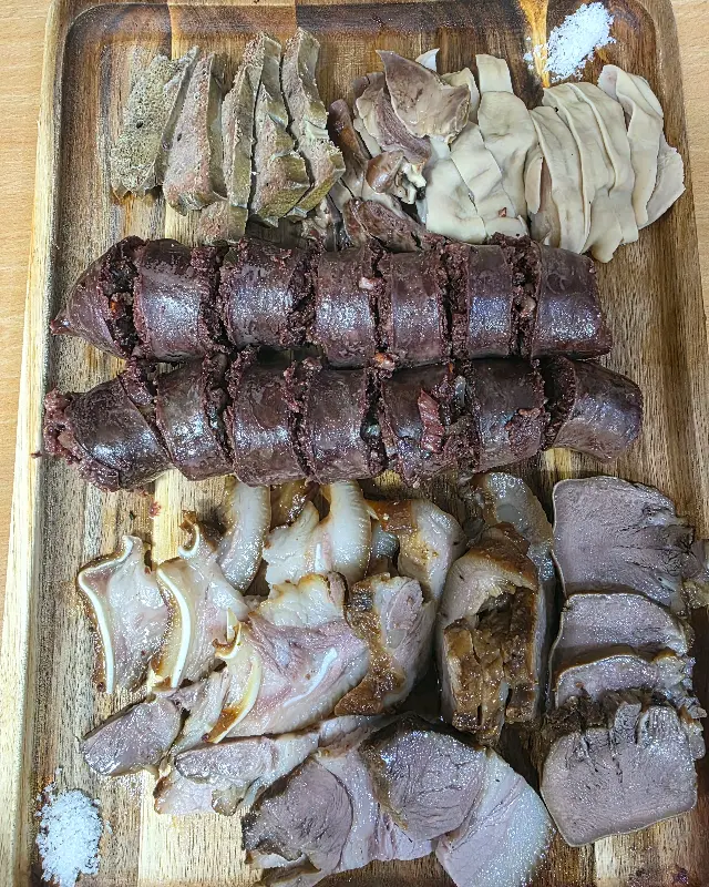 모듬순대 한 상차림