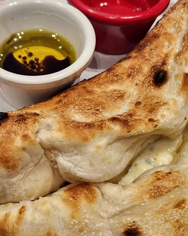 트러플 화덕 브레드의 클로즈업 샷