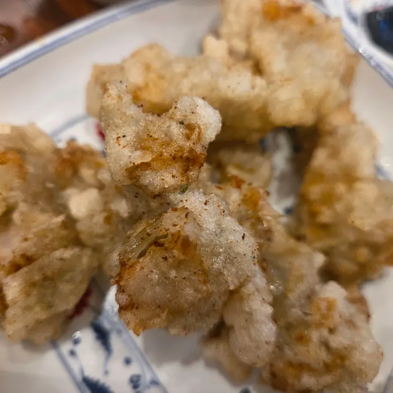 바삭한 탕수육 클로즈업