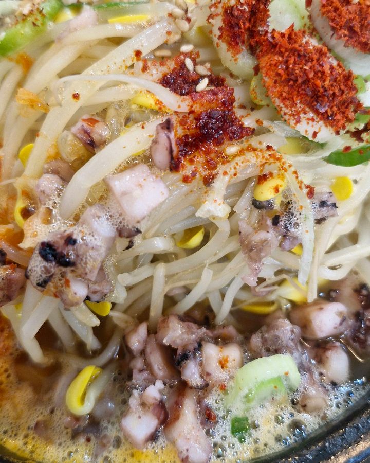 콩나물과 오징어