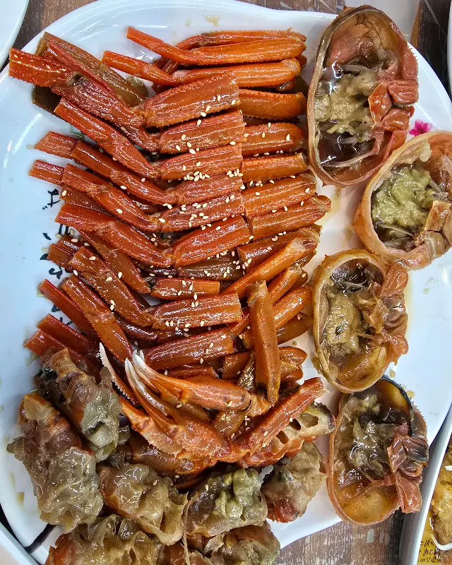 홍게 간장게장 정식