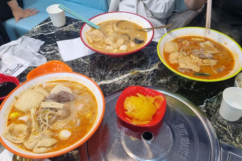 마라탕 재료 코너