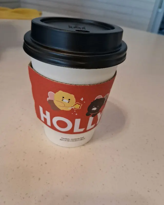 할리스 컵홀더
