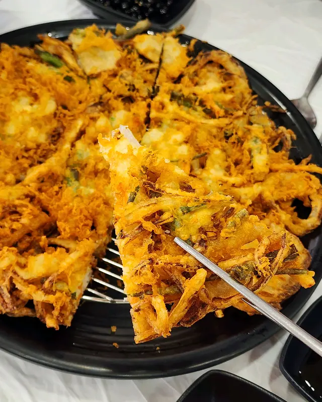 겉바속촉 야채전