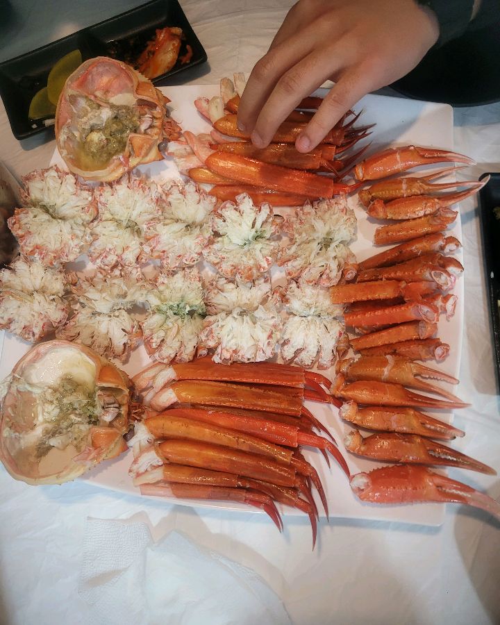 푸짐한 홍게 한 상