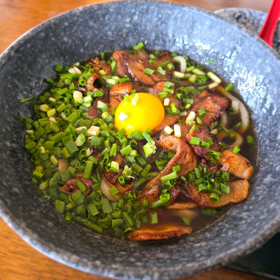 흑돼지 스키야키 우동