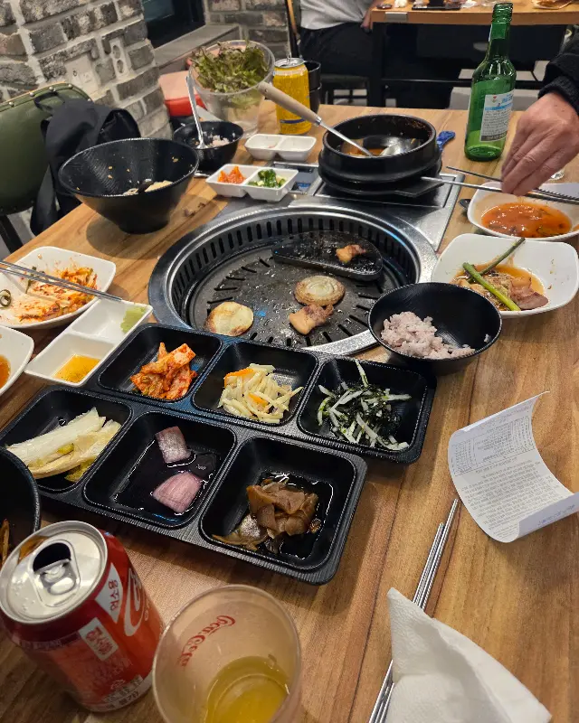 푸짐한 된장찌개