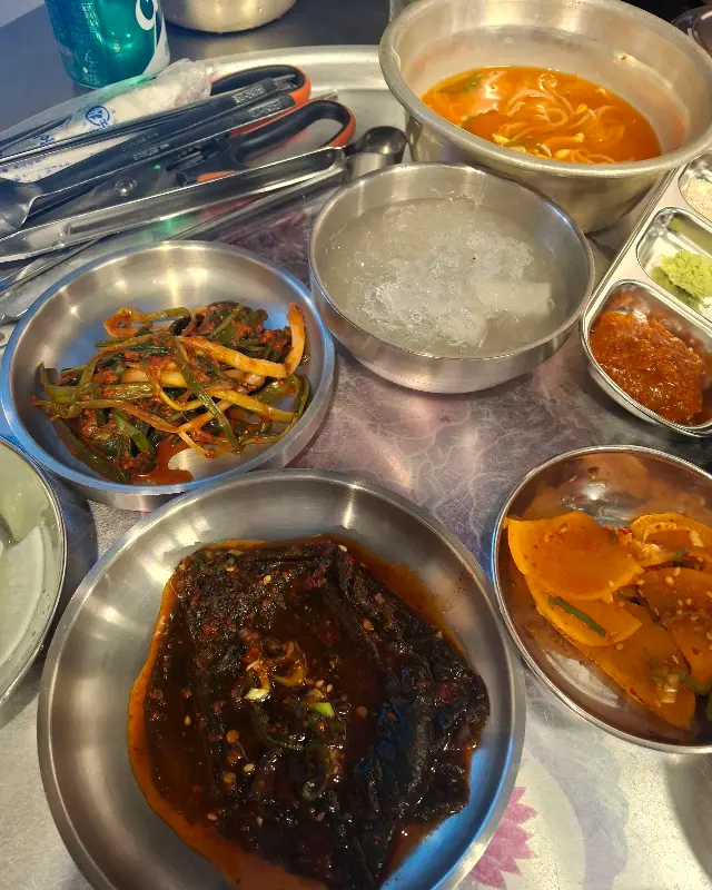 맛있는 오겹살 한 점