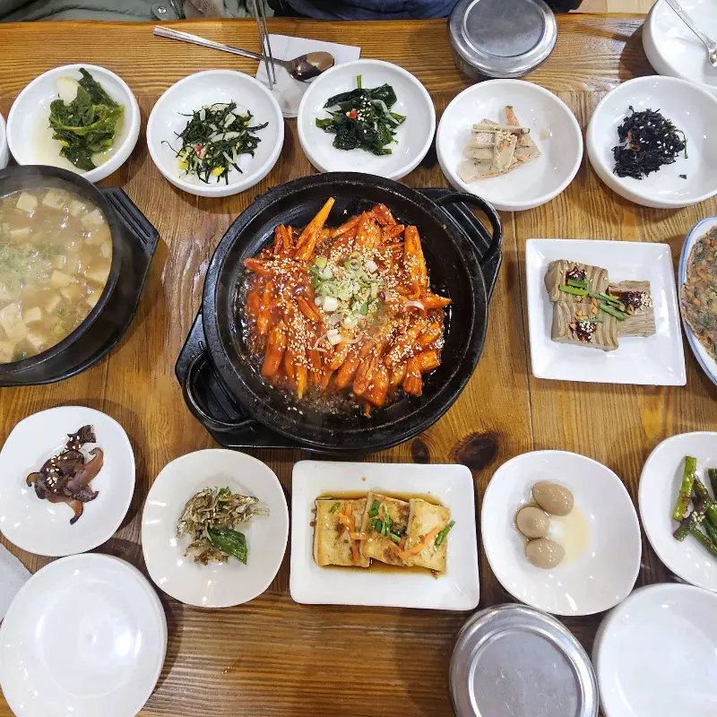 푸짐한 한상차림