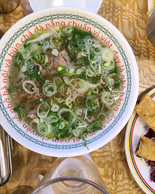 푸짐한 쌀국수 한 상 차림