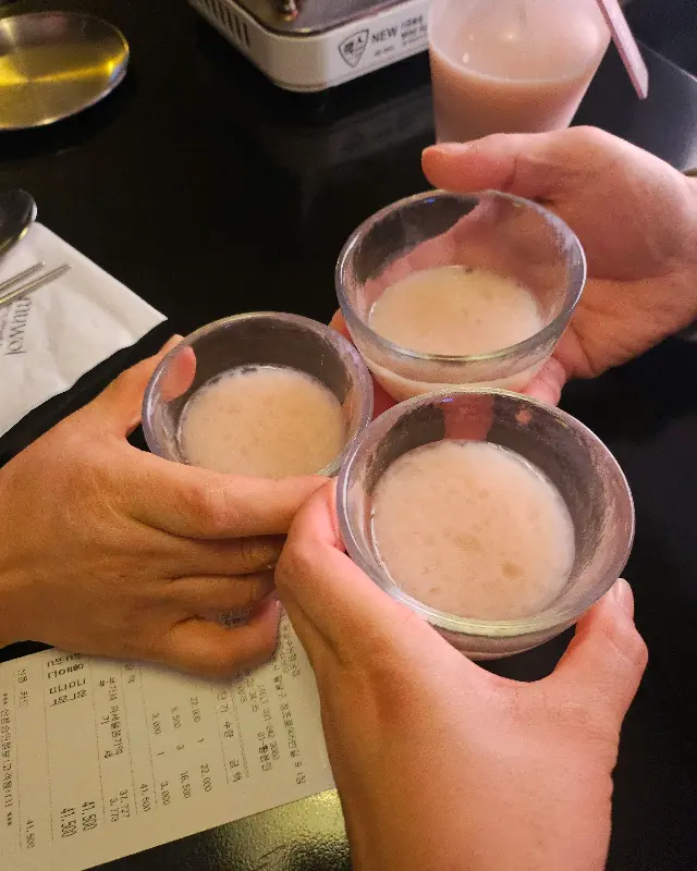 딸기바나나 막걸리