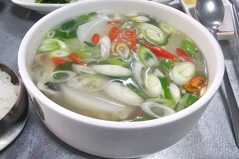 명태탕 근접 사진