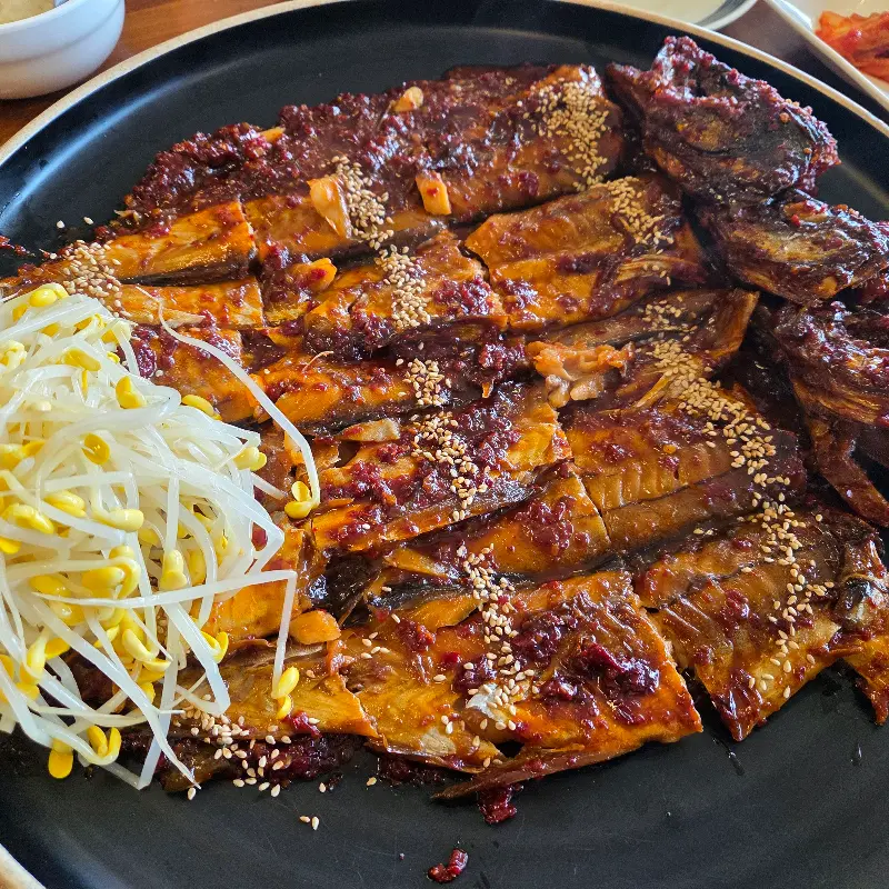 매콤한 코다리조림