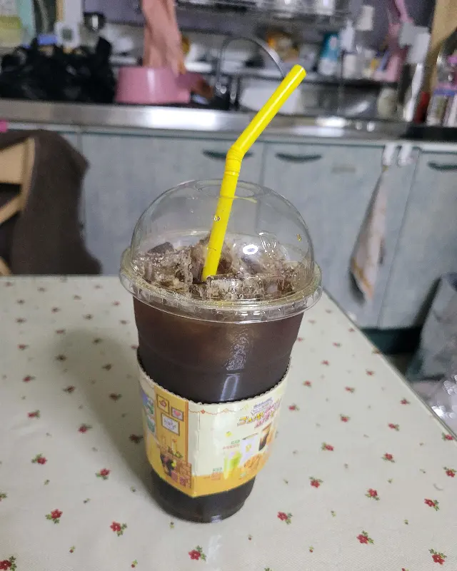 메가커피 아이스 아메리카노