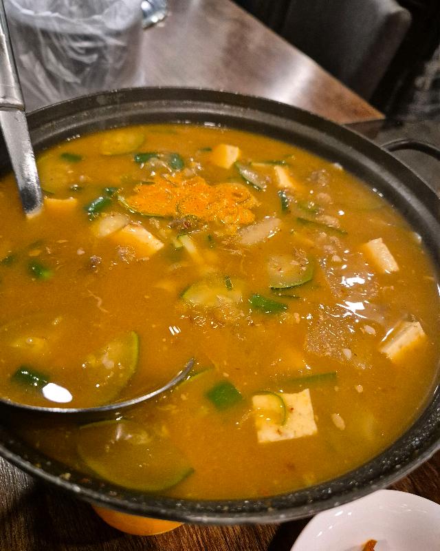 만덕숯닭의 된장밥