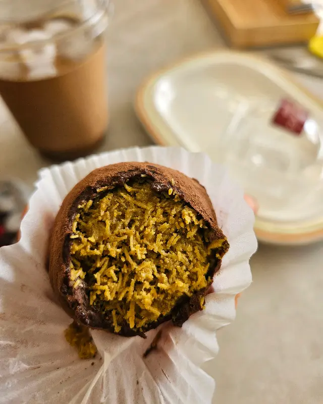 두바이 초콜릿 단면