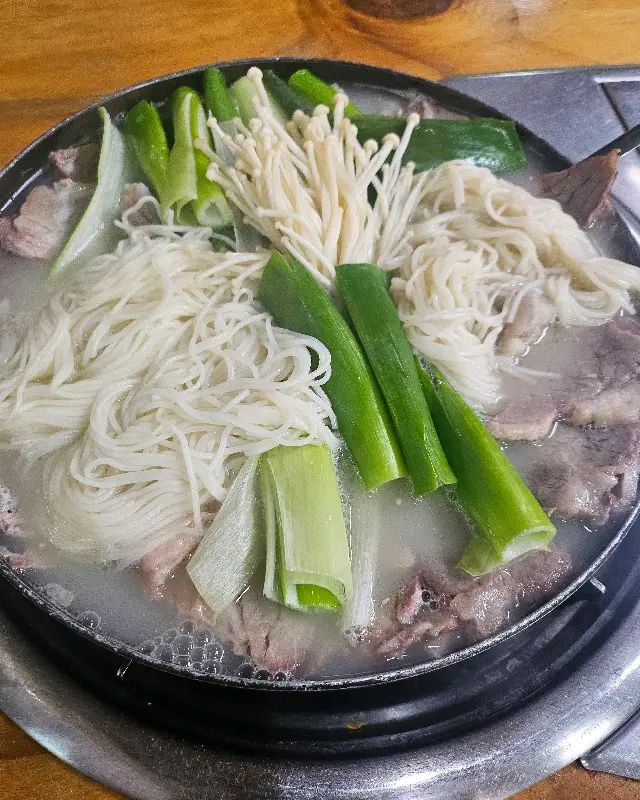 수육전골 비주얼