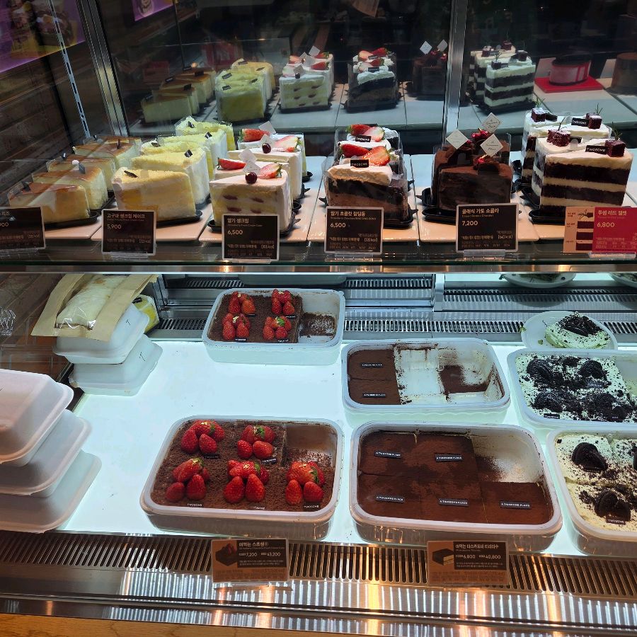 케이크 쇼케이스