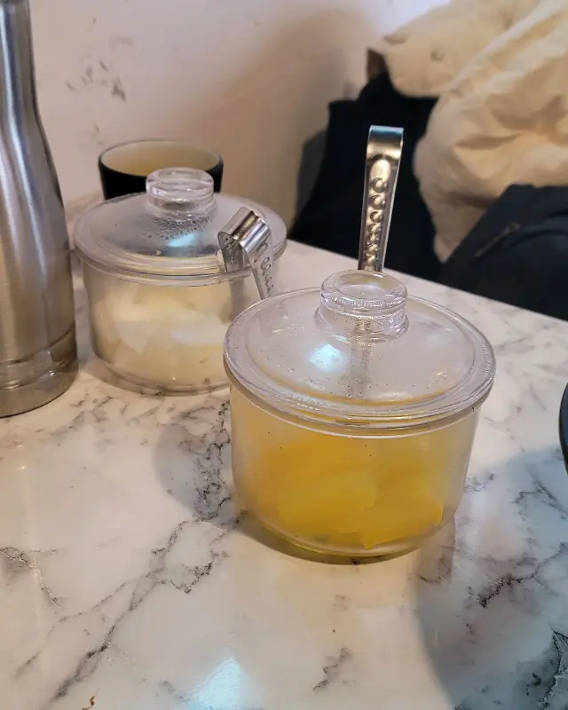 위생적인 단무지