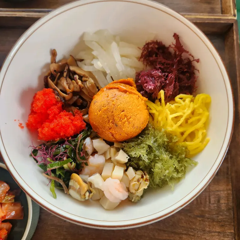 제주바다 고추장버터 비빔밥