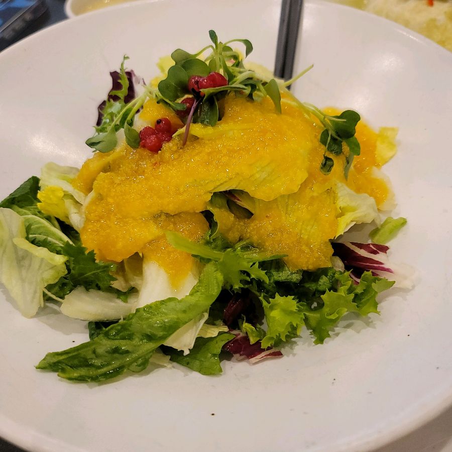 유자 드레싱 닭가슴살 샐러드