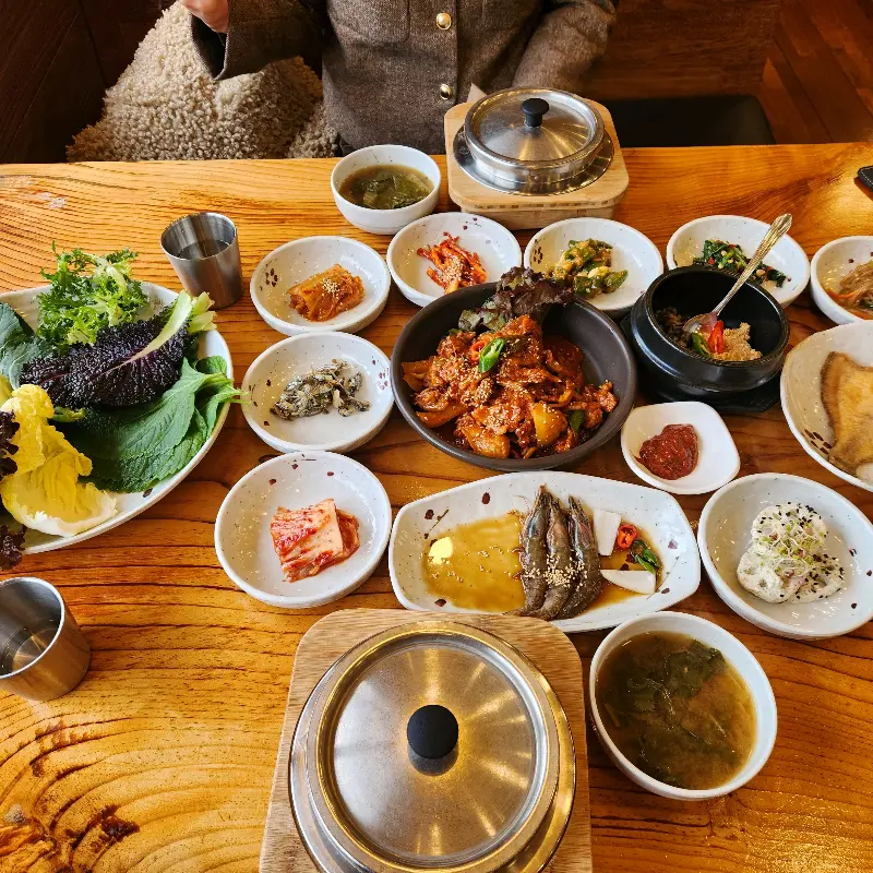 푸짐한 한 상 차림