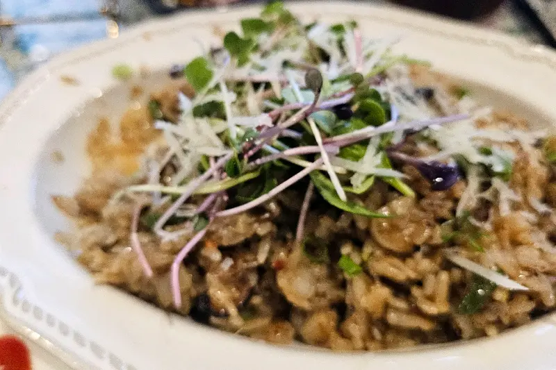 불고기 버섯 필라프