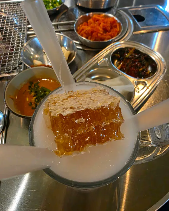 꿀막걸리의 모습