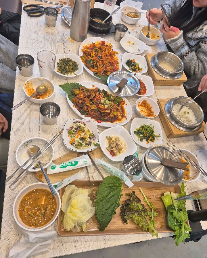 푸짐한 한 상 차림