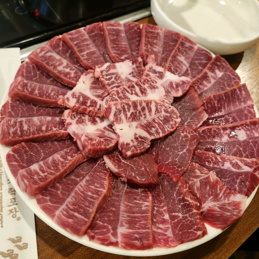 고기의 질이 매우 좋다