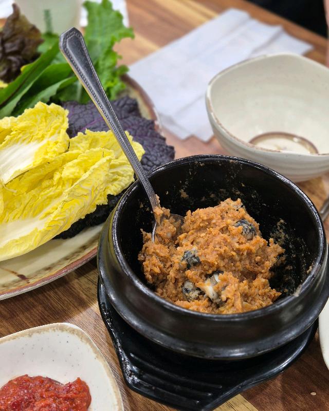 고소한 우렁쌈장