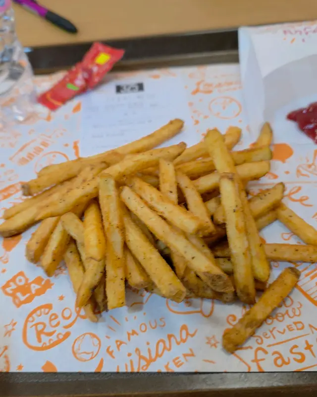 케이준 양념 감자튀김