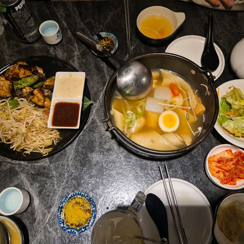 푸짐한 메뉴 구성