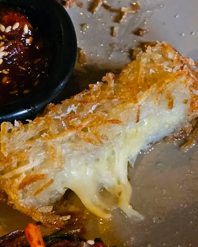 겉바속촉 치즈감자전