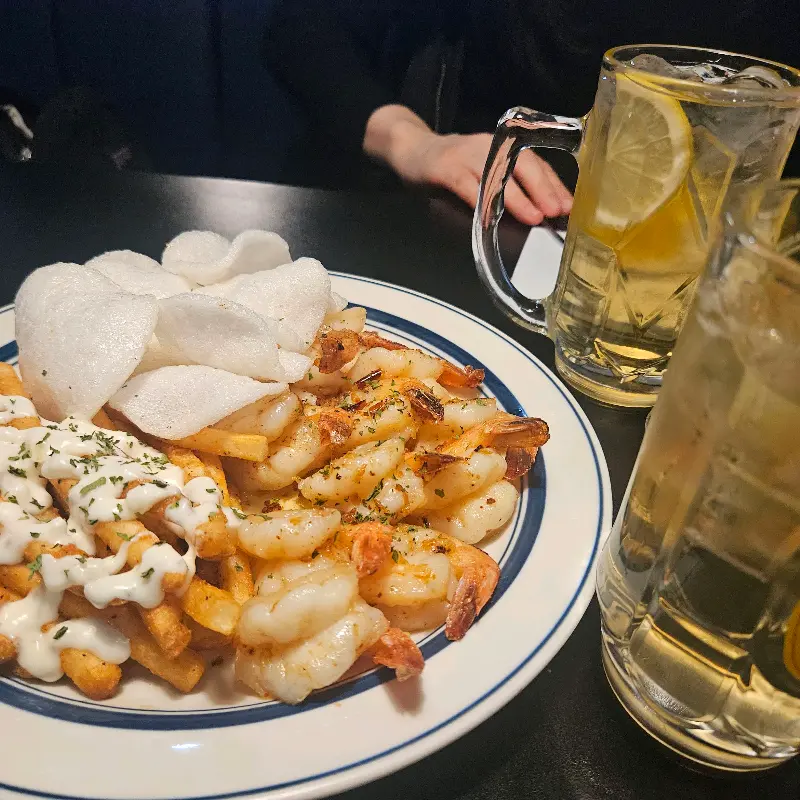 칠리새우와 하이볼