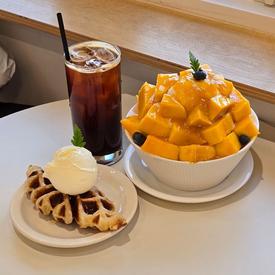 노을 지는 풍경