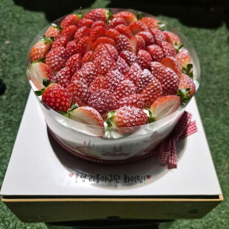 딸기 몽땅 케이크