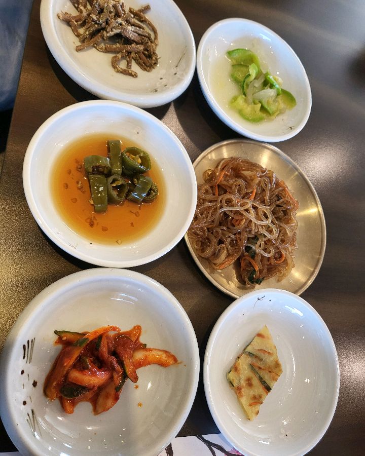 정갈한 한정식 반찬