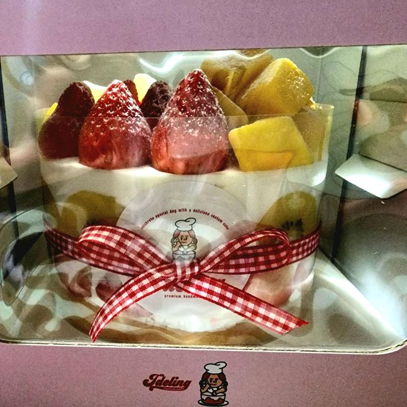 과일 폭탄 케이크 포장